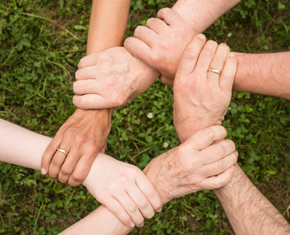 Industry partnership handshake education